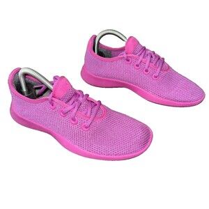 Allbirds Tree Runners Pink Knit Lightweight Comfort Walking Sneakers Women’s 8